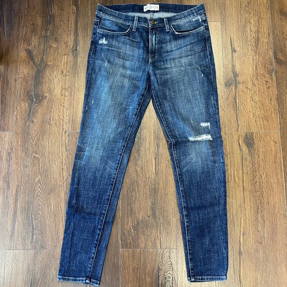 Wildfox mid rise skinny jeans SZ 31/12 - Picture 3 of 5